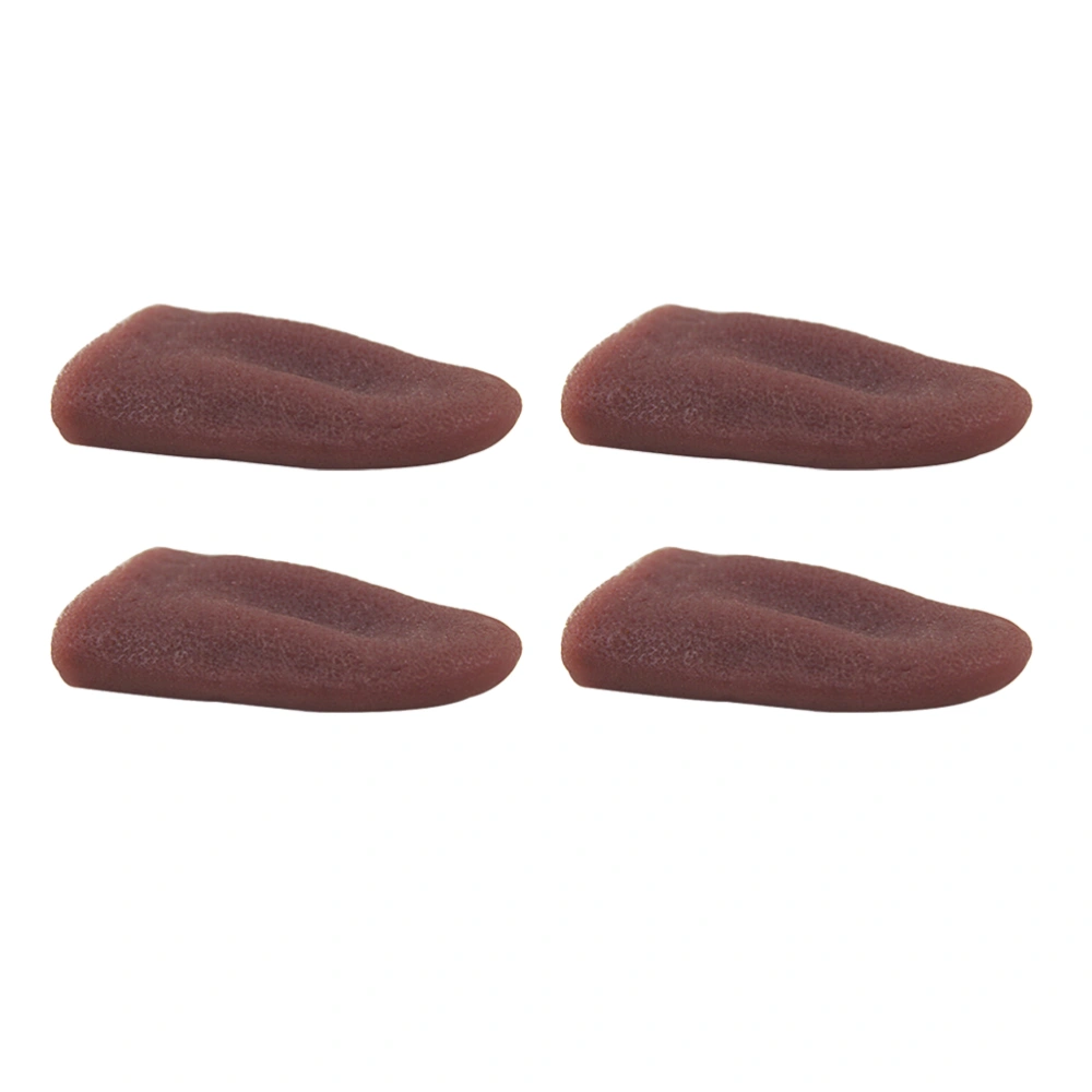 6pcs Funny Artificial Tongue Trick Toys Fake Tongue Playing Props