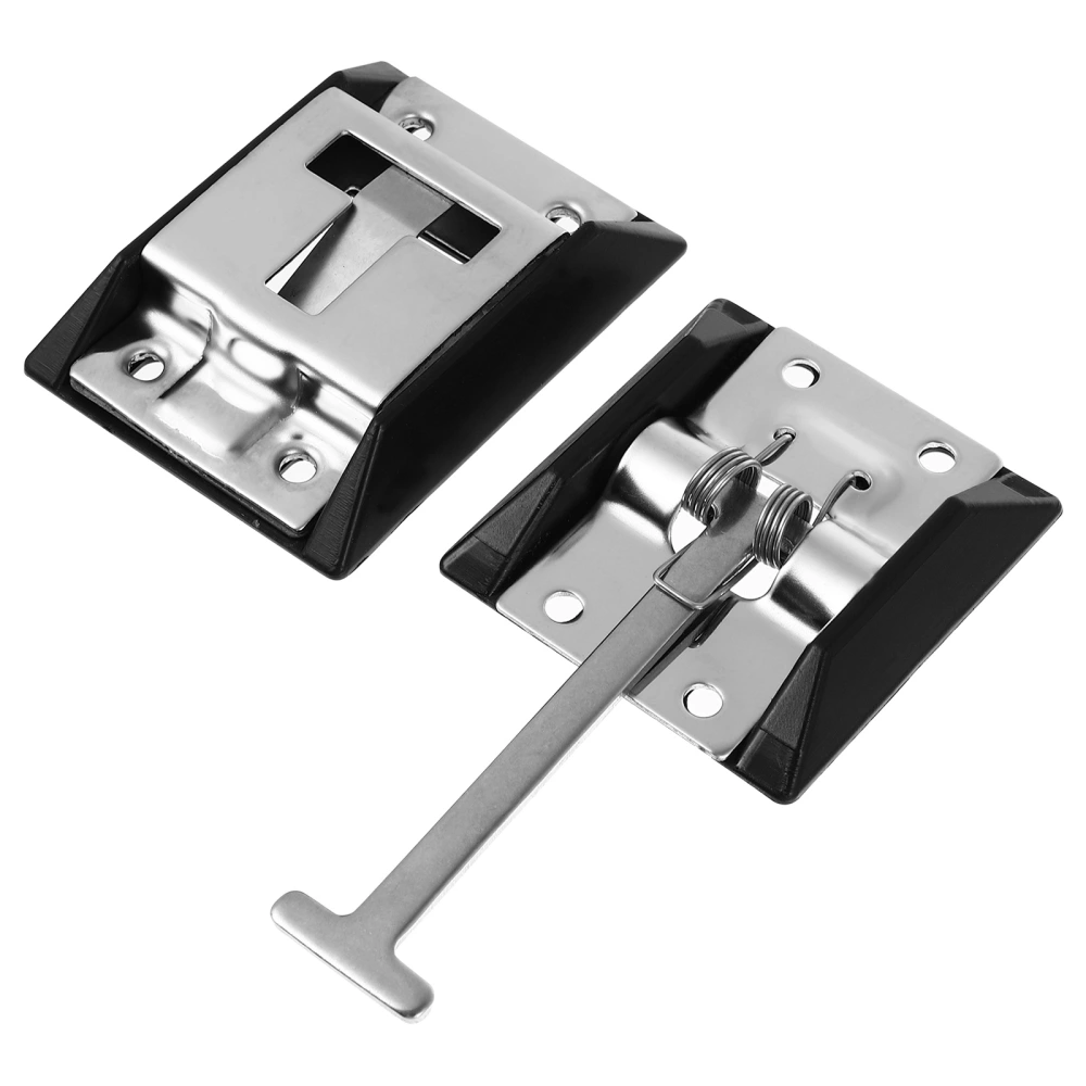 Metal T-style Entry Door Catch Holder for RV Camper Trailer (Stainless Steel 304)