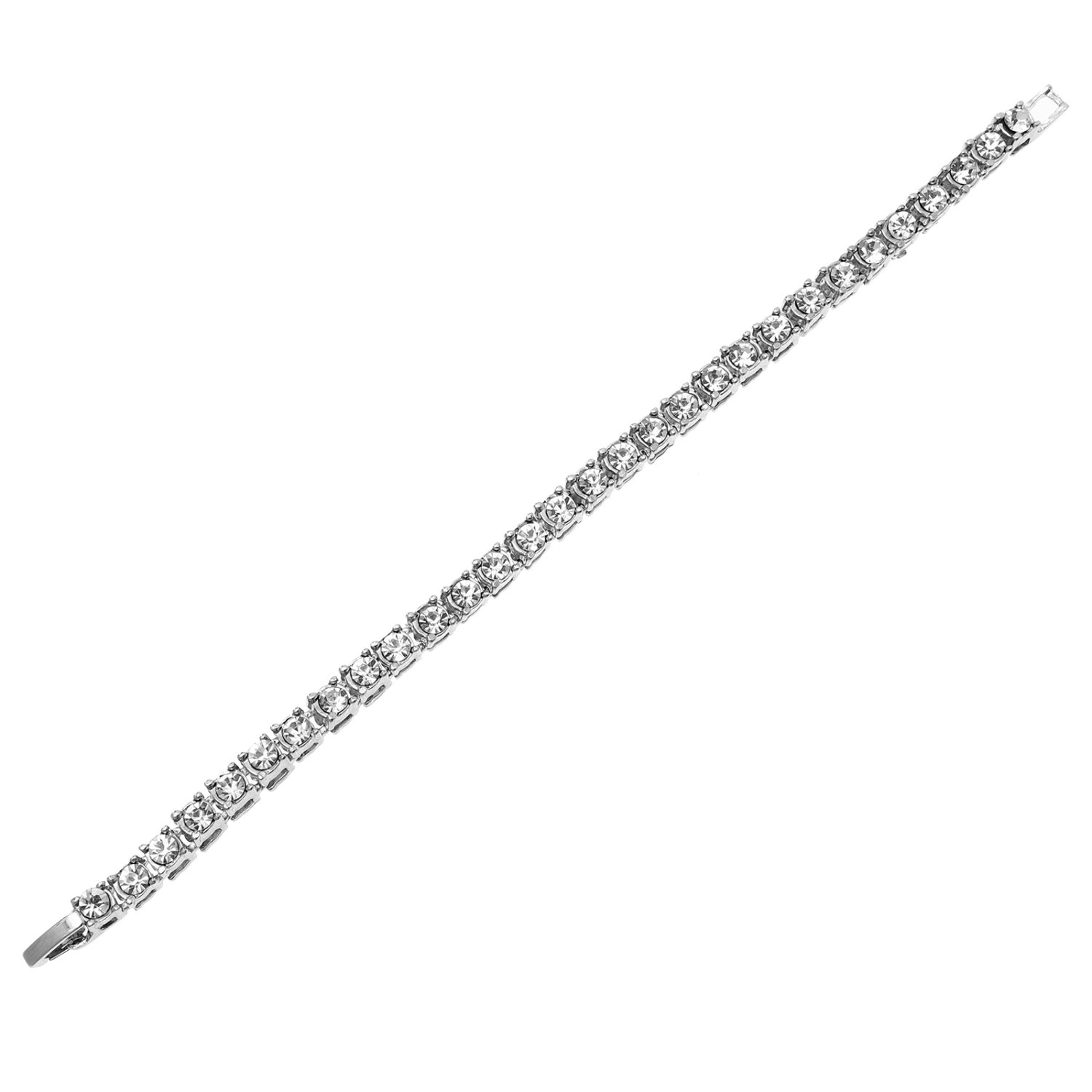Hip Hop Style Rhinestone Bracelet Wrist Decorations Bling Bracelet for Men