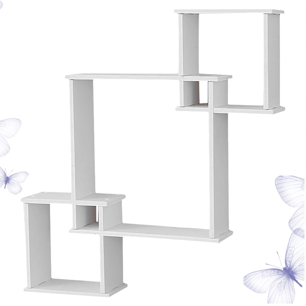 Simple Living Room Storage Rack Hanging Shelves Wall Storage Holder Fashion Home Rack