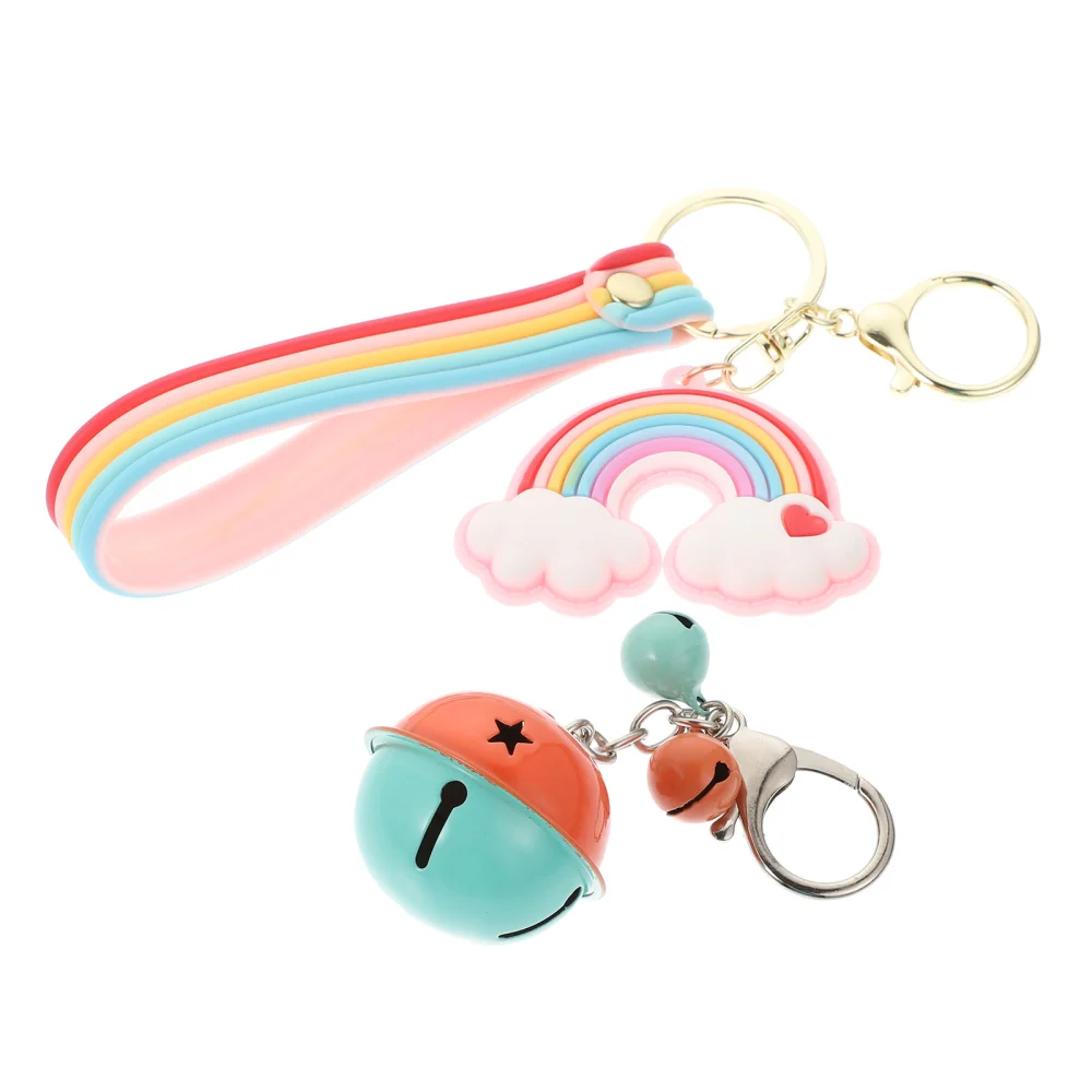 1pc Creative Car Key Chain Beautiful Key Ring Practical Handbag Adornment