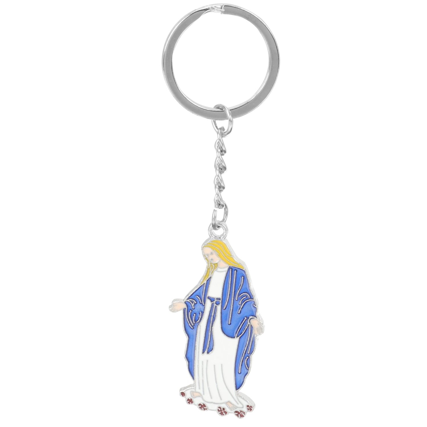 Virgin Mary Key Chain Metal Keychain Bag Charm Keyring Pendant Backpack Charm