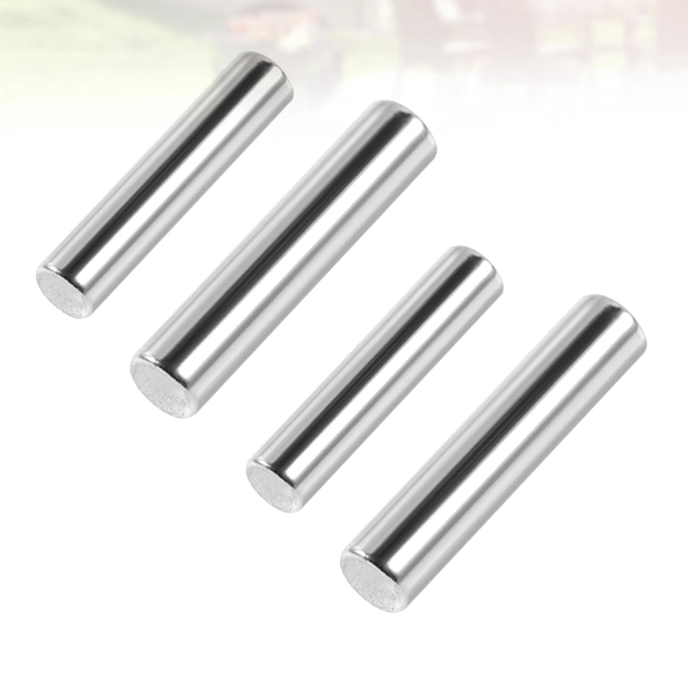 4pcs Nail Polish Gel Magnet Spar Nail Art Cat Eye Gel Cylindrical Magnet Stick Manicure Tools (Size S and L for Each 2pcs)