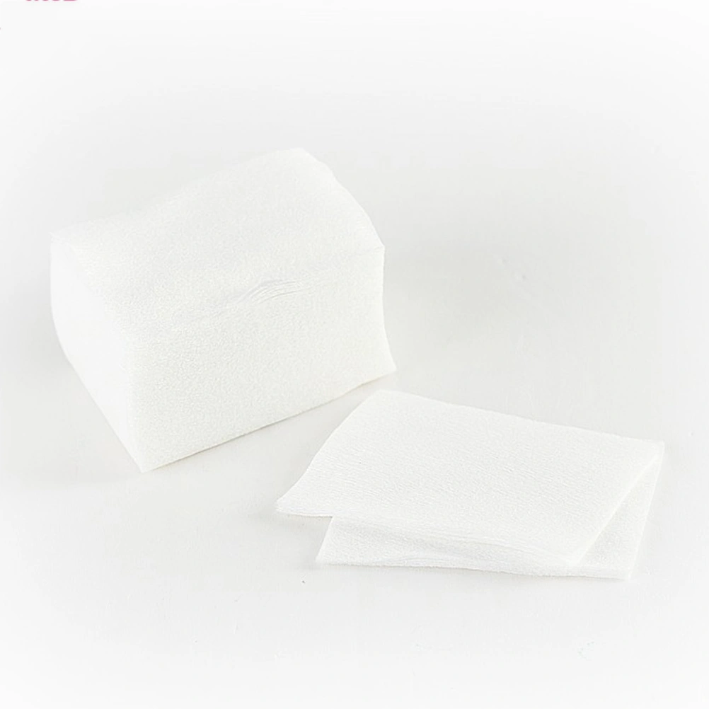 700PC Unloading Towels Washing Towels Making Nail Scrub Sealing Glue Unloading Cotton Phototherapy Nail Polish Glue Nail Tool Supplies (White)