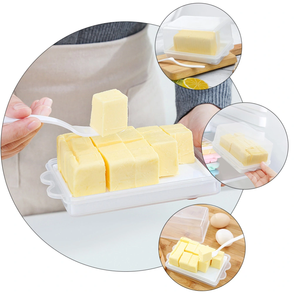 Food Container Butter Crisper Home Tableware Butter Storage Box with Lid