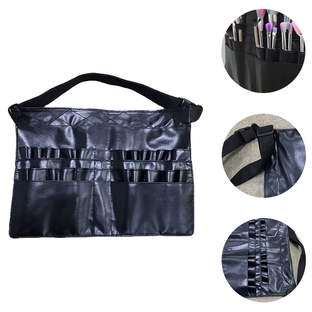 1Pc Practical Makeup Artist Storage Waist Bag Durable Cosmetic Brush Storage Bag