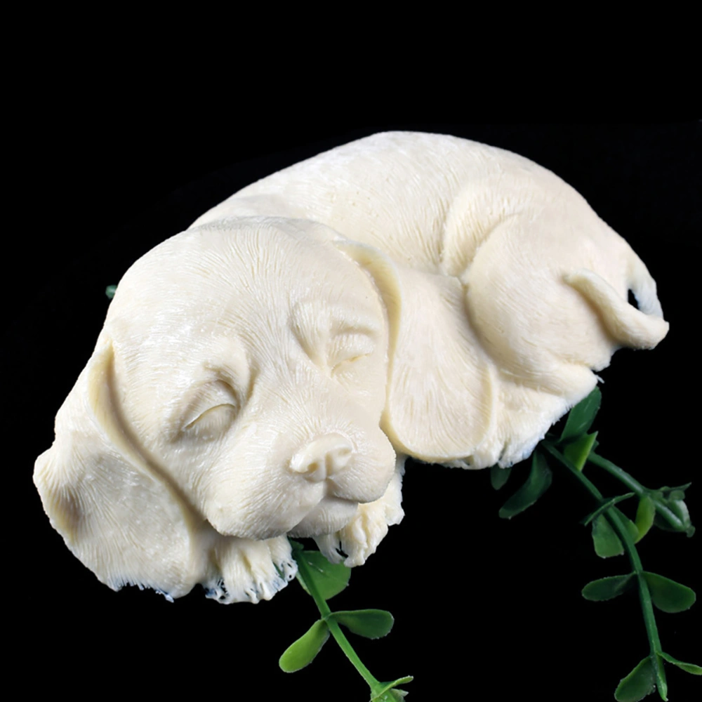 Sleeping Dog Shape Chocolate Mold Silicone Cake Mold Ice Cream Making Mould