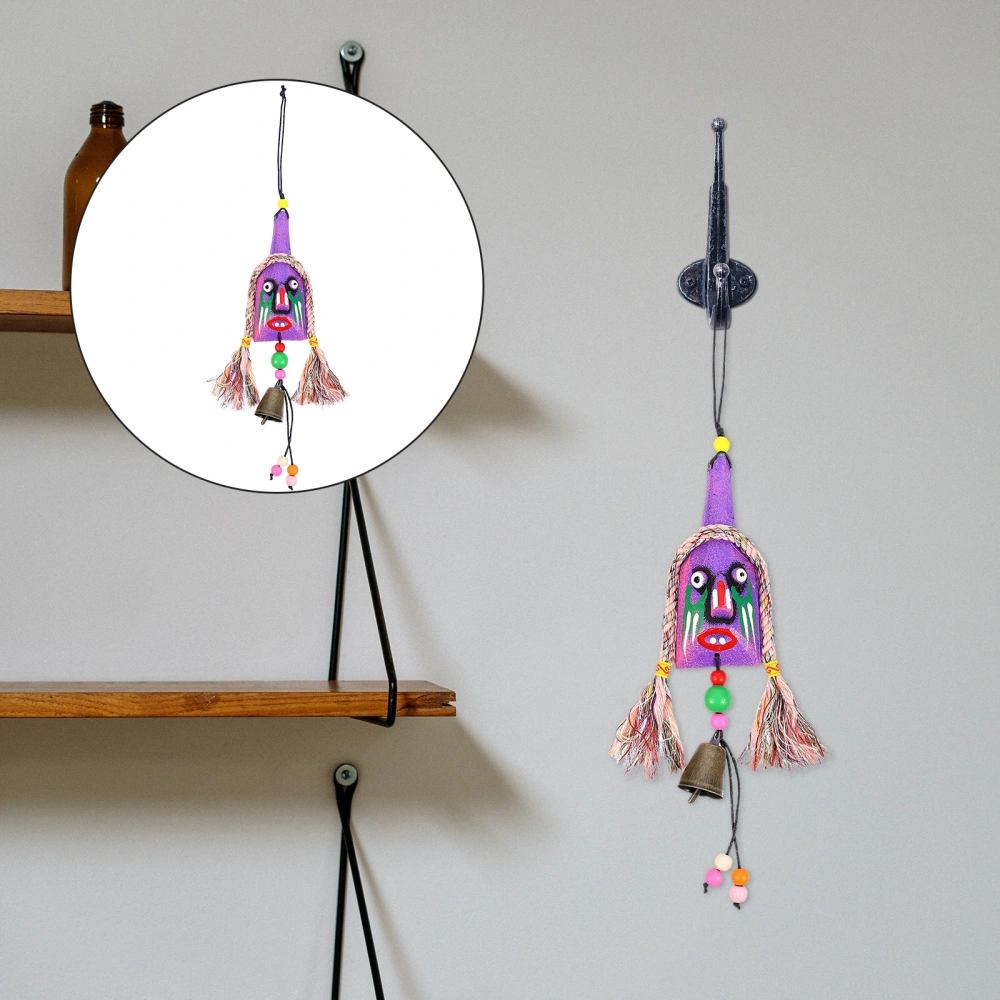 Creative Hand Painted Wind Chime Hanging Chime Decors Wooden Wind Chime