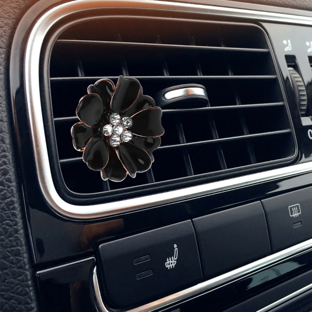3 Pcs Flowers Car Accessories Car Vent Accessories Air Freshener Clips
