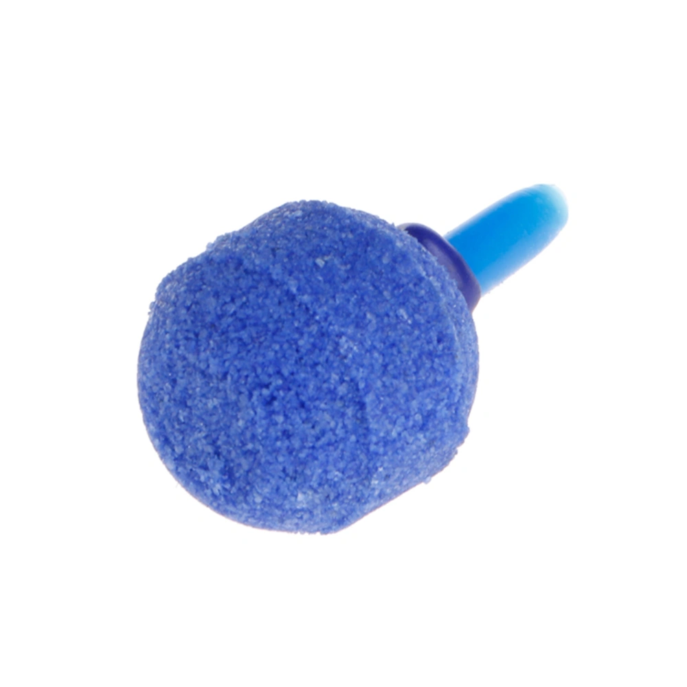 10PCS Ball Shape Air Stone Mineral Bubble Diffuser Airstones for Aquarium Fish Tank Pump and Hydroponics 20x20mm (Blue)