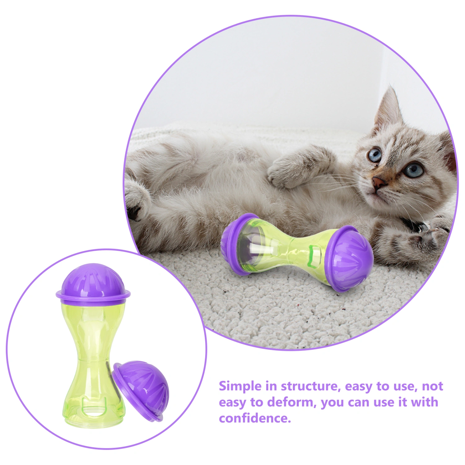 Dog Interactive Treat Dispensing Toy Dog Toy Multipurpose Dog Puzzle Toy Dog Treat Dispenser