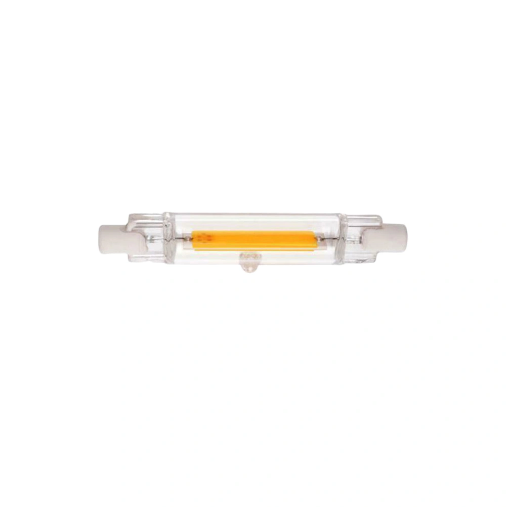 R7s LED Bulb 220V Double Ended Daylight Linear Bulb Replacement Halogen Light (Warm White Light/78mm/4W)