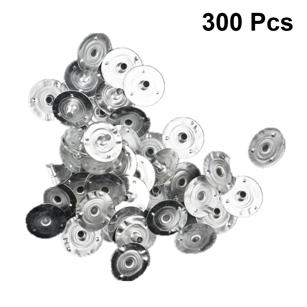 300Pcs DIY Handmade Candle Wicks Bases Metal Candle Wicks DIY Candle Making Supplies Wax Wick Core