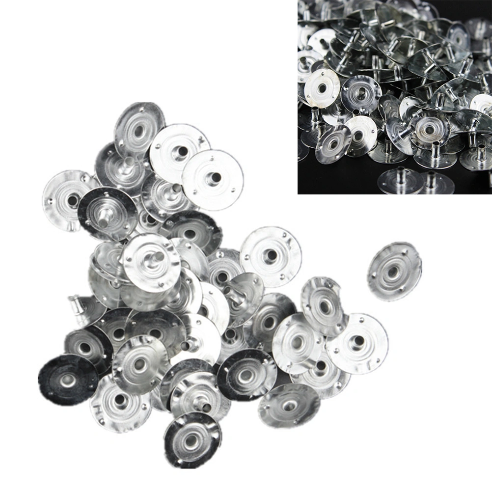 300Pcs DIY Handmade Candle Wicks Bases Metal Candle Wicks DIY Candle Making Supplies Wax Wick Core