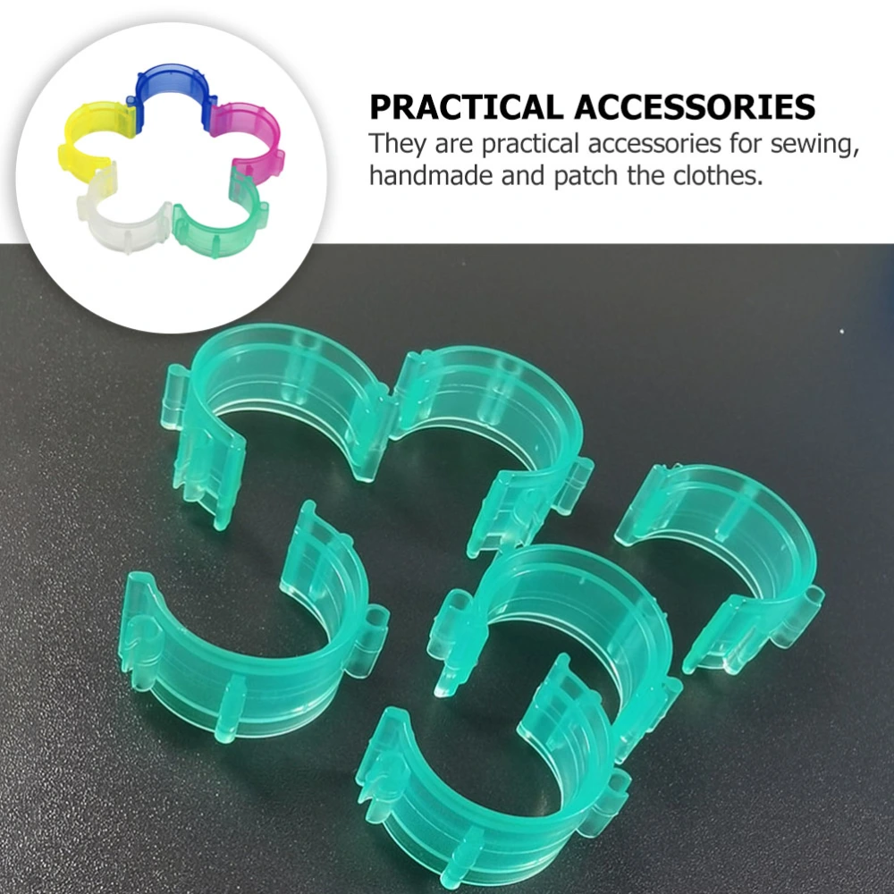 50pcs Sewing Bobbin Small Clips Sewing Tool Clip Accessory (Mixed Color)