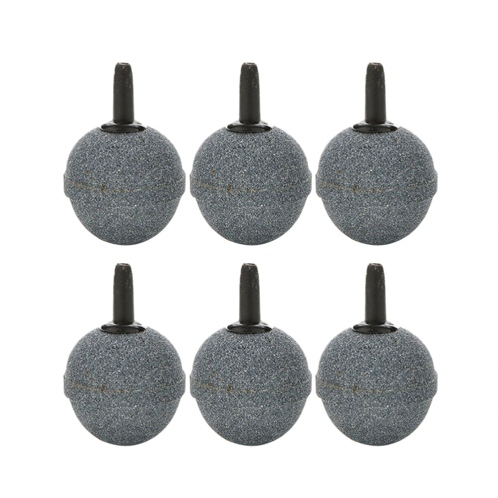 10pcs Round Air Stone Mineral Bubble Diffuser Airstones for Aquarium Fish Tank Pump and Hydroponics