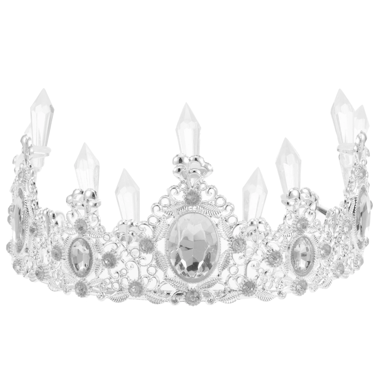 Wedding Crown Bride Rhinestone Crown Bridal Crown Women Headband for Birthday Prom