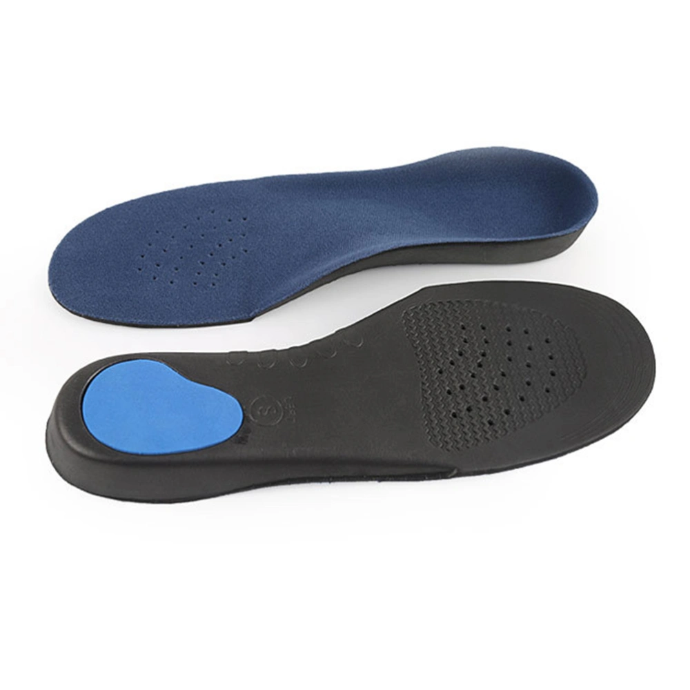 1 Pair Sports Insoles Shoe Pads Absorbing Non-slip Insoles for Walking Hiking Running Size S