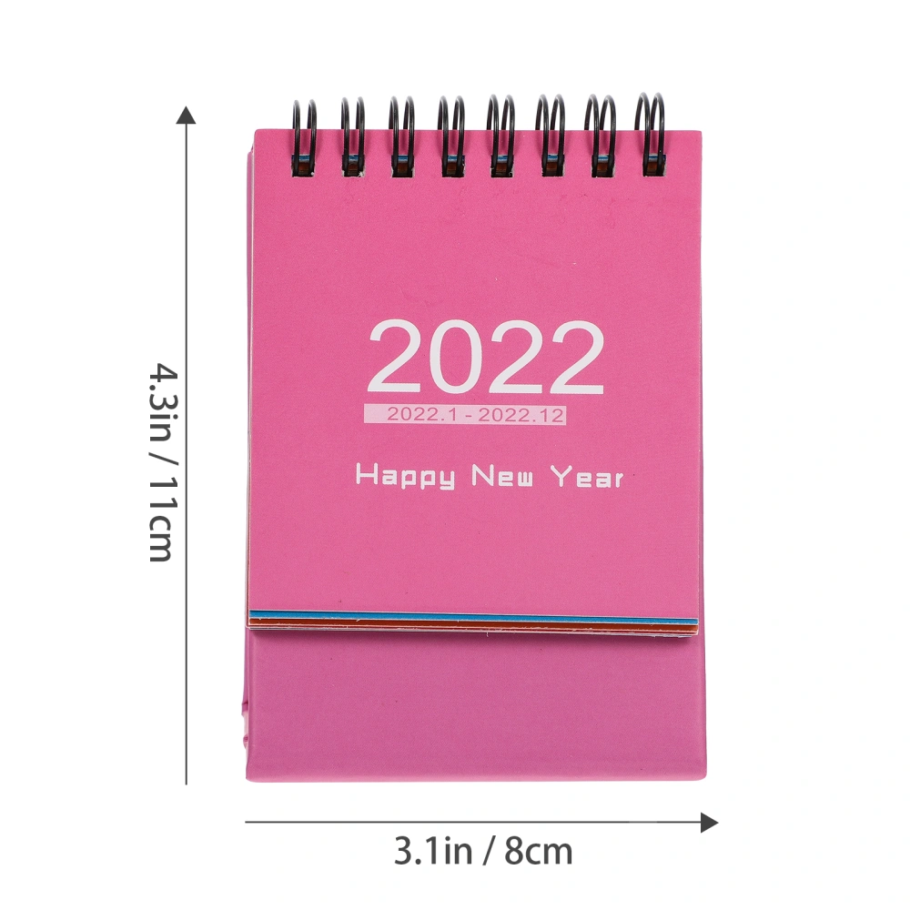 1Pc Creative Desktop 2022 Calendar Table Paper Calendar Yearly Agenda Planner