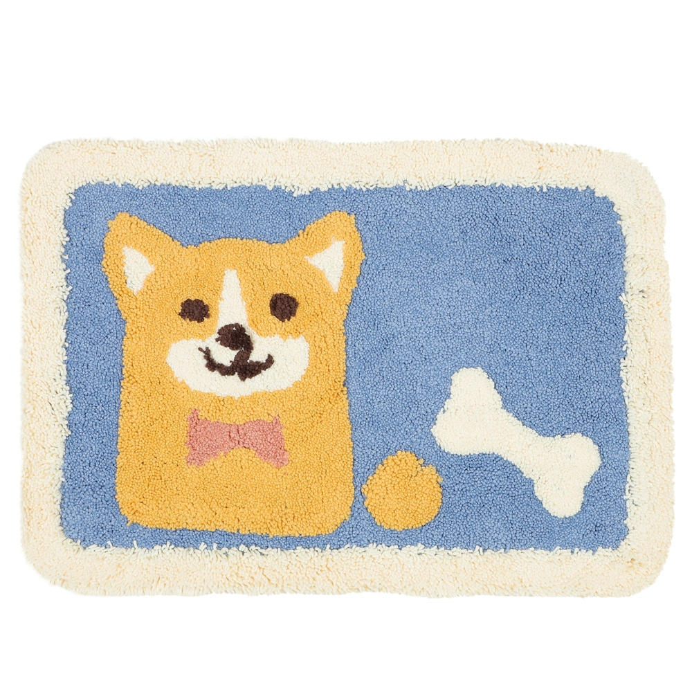 Anti-skid Floor Mat Cartoon Animals Lovely Door Mat Useful Household Toilet Carpet