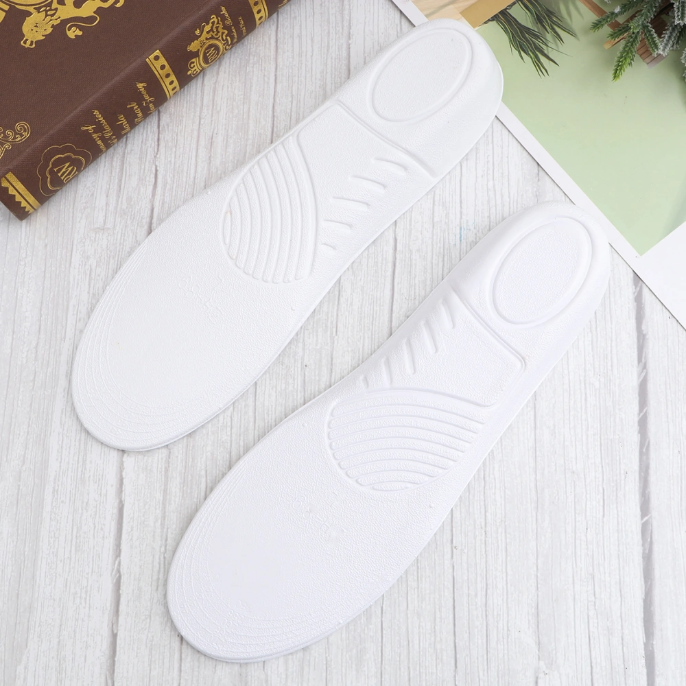 1 Pair of 3.5cm Height Increase Insole Warm Whole Pads Invisible Shoe Pads Shoe Elevator Inserts for Women Size S