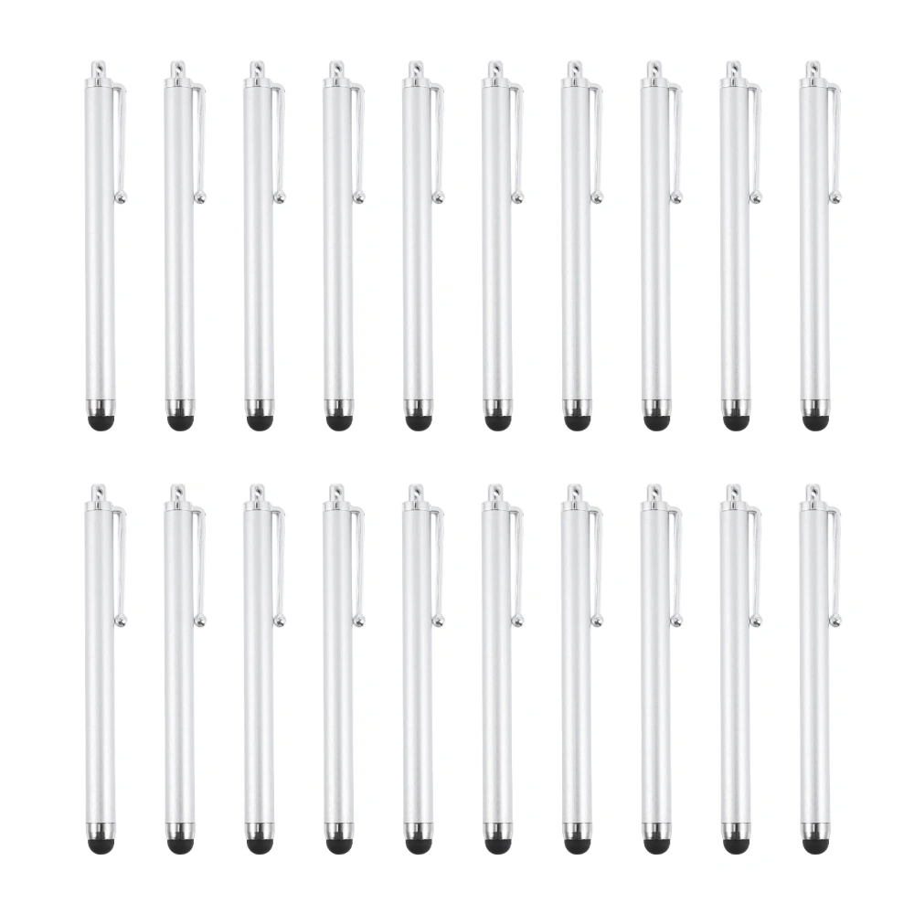 20 Pcs Stylus Pen Portable Touch Screen Pen Clip On Writing Drawing Stylus