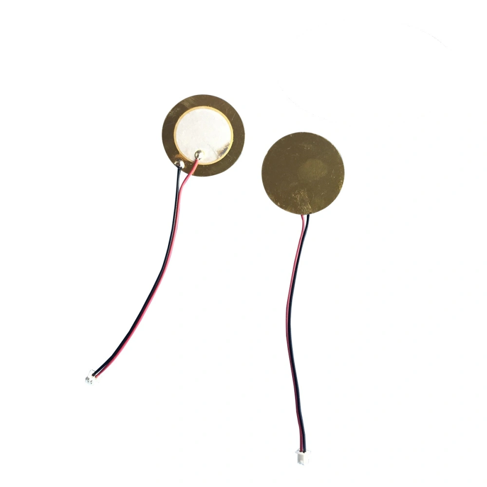 10PCS 27mm Piezo Disc Diaphragm Elements Thicken Buzzer Copper Sheet Piezoelectric Ceramic Chip with Leadwire