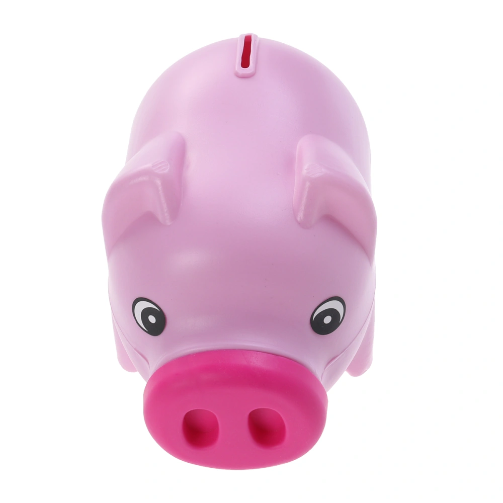 Plastic Piggy Bank Coin Bank Saving Pot Money Bank Birthday Christmas Gift Nursery Decor for Girls Boys (Rose Red)