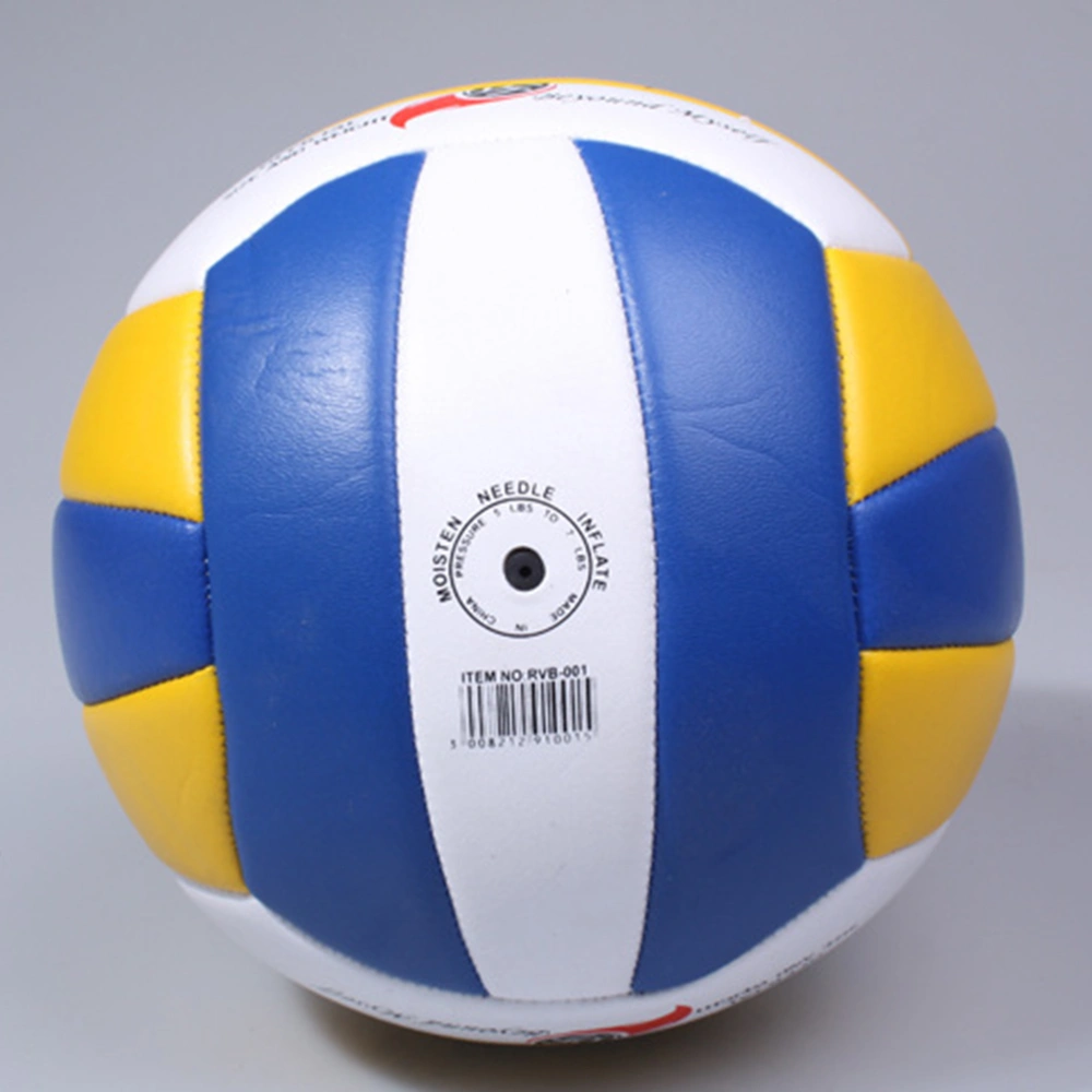 1PC Standard Volleyball Ball PU Volleyball for Outdoor Training Games (Blue)