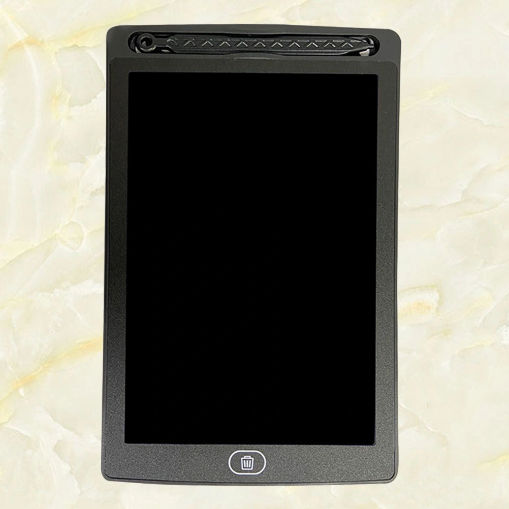 8.5 Inches Kids LCD Handwriting Board Partial Erase Color Handwriting Tools Electronic Writing Drawing Tablet (Black)