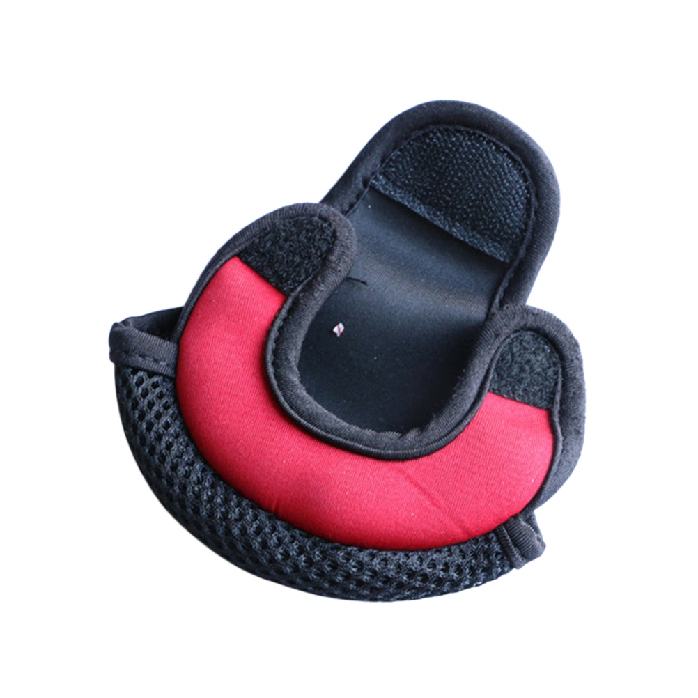 Nylon Drop-shaped Reel Bag Fishing Wheel Reel Protection Bag Fishing Gear Bag Fishing Accessories (Red)