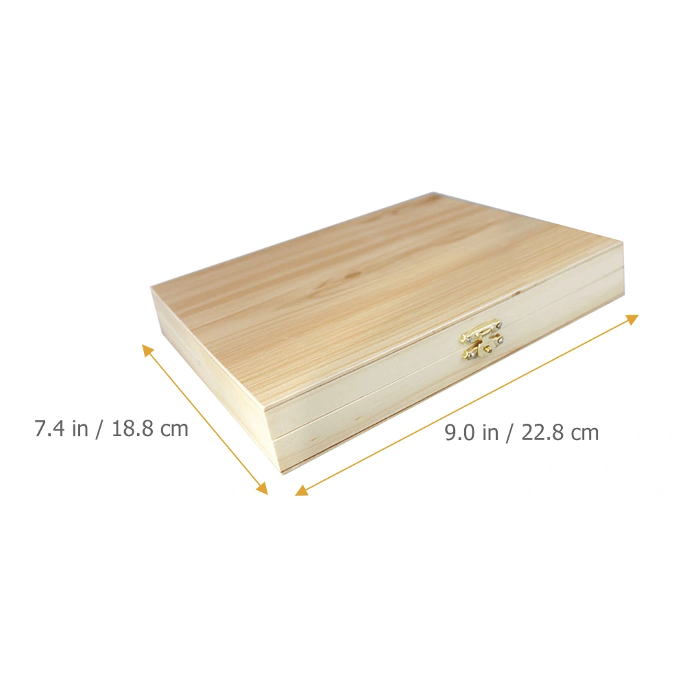 Wooden Slide Storage Box Wooden Slide Storage Holder Biology Slide Storage Box