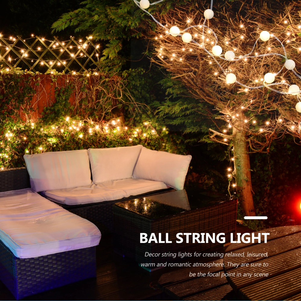 Ball Shaped String Light Wedding String Light Decorative Hanging String Light