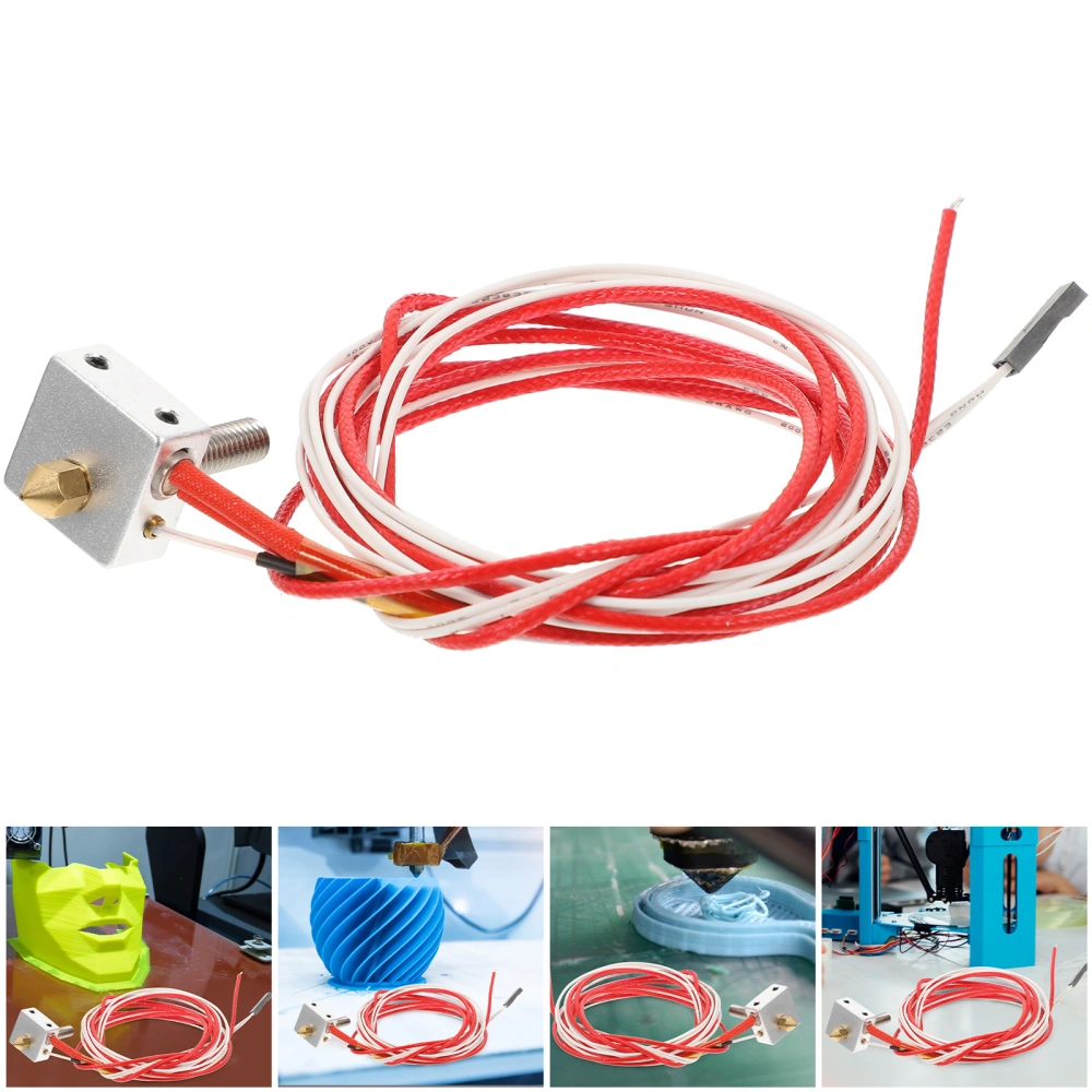 Assembled Extruder Part Hot End for 3D Printer 1.75mm Filament Direct Feed 12V Extruder 0.4mm Nozzle