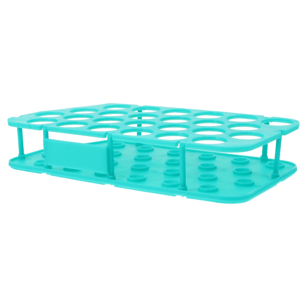 1pc Plastic Laboratory Tube Rack Useful Centrifuge Tube Rack Test Tube Stand