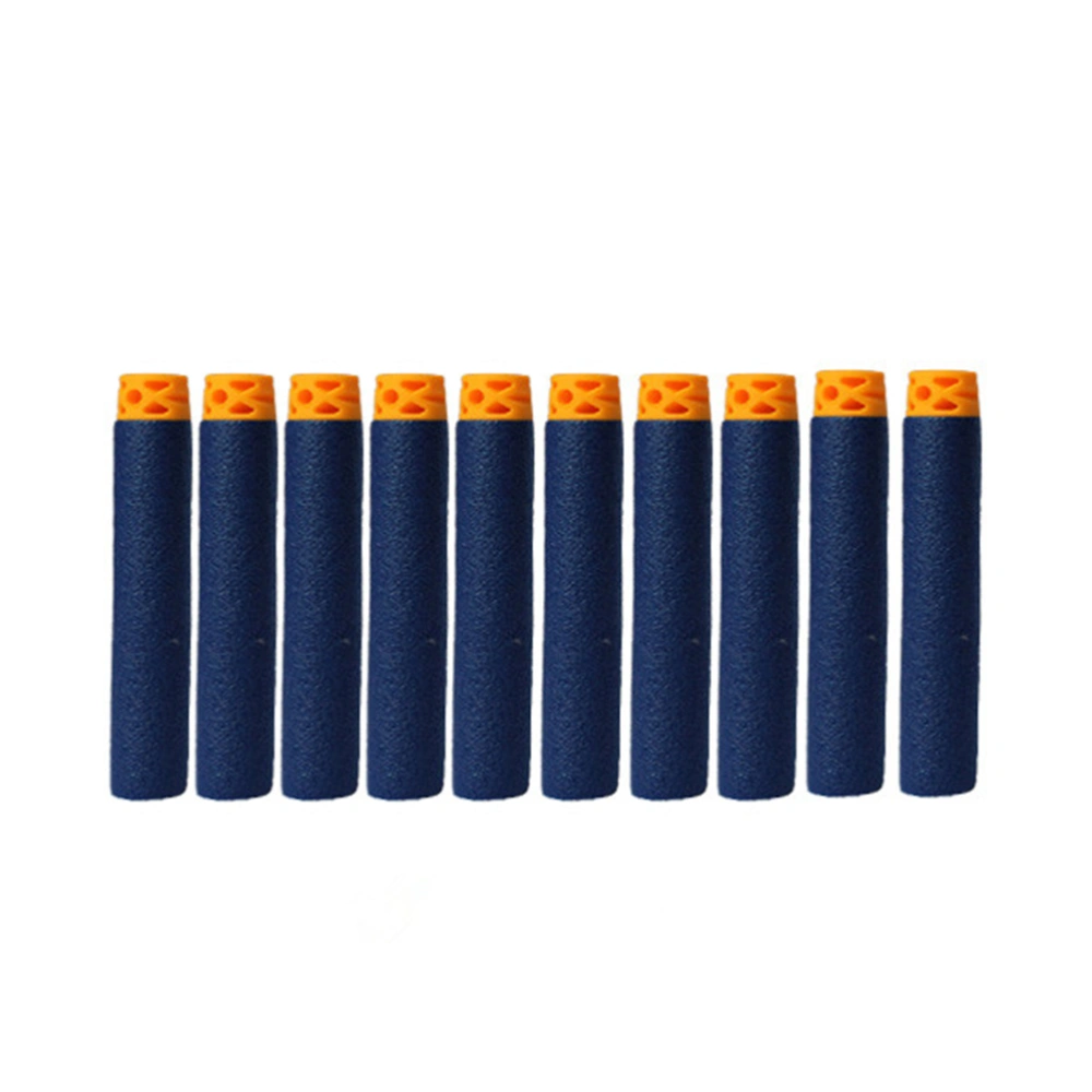 100pcs EVA Sponge Darts for War Game  Series Blasters Kids Toy (Dark Blue)