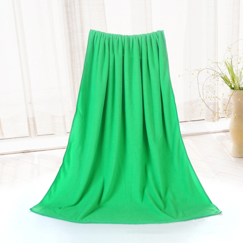 Microfiber Towels Large Quick Dry Bath Towel for Spa Beach Swimming Camping 70x140cm (Green)