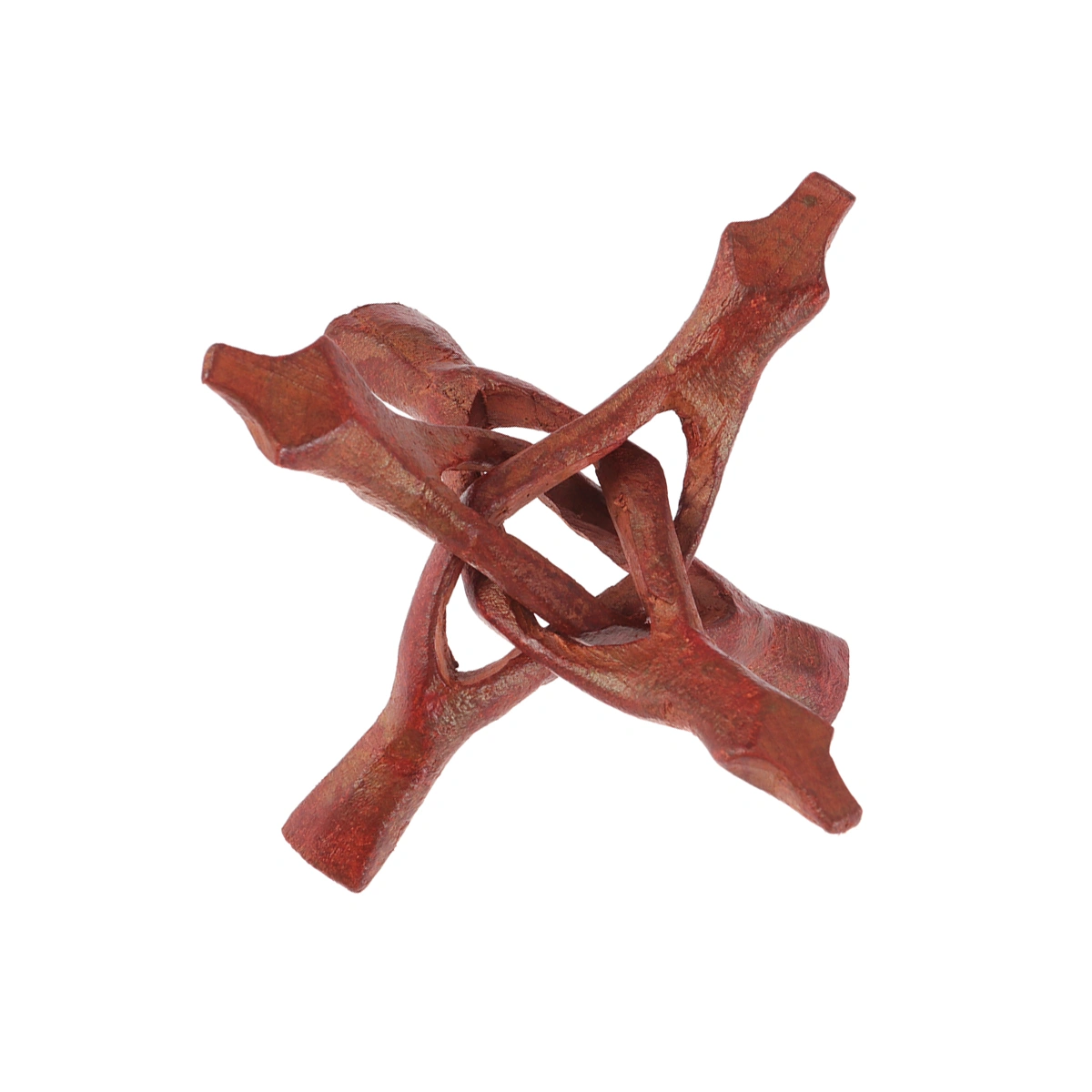 Wooden Crystal Ball Cobra Stand Display Stand for Crystals for Shells Tripod Handmade Black
