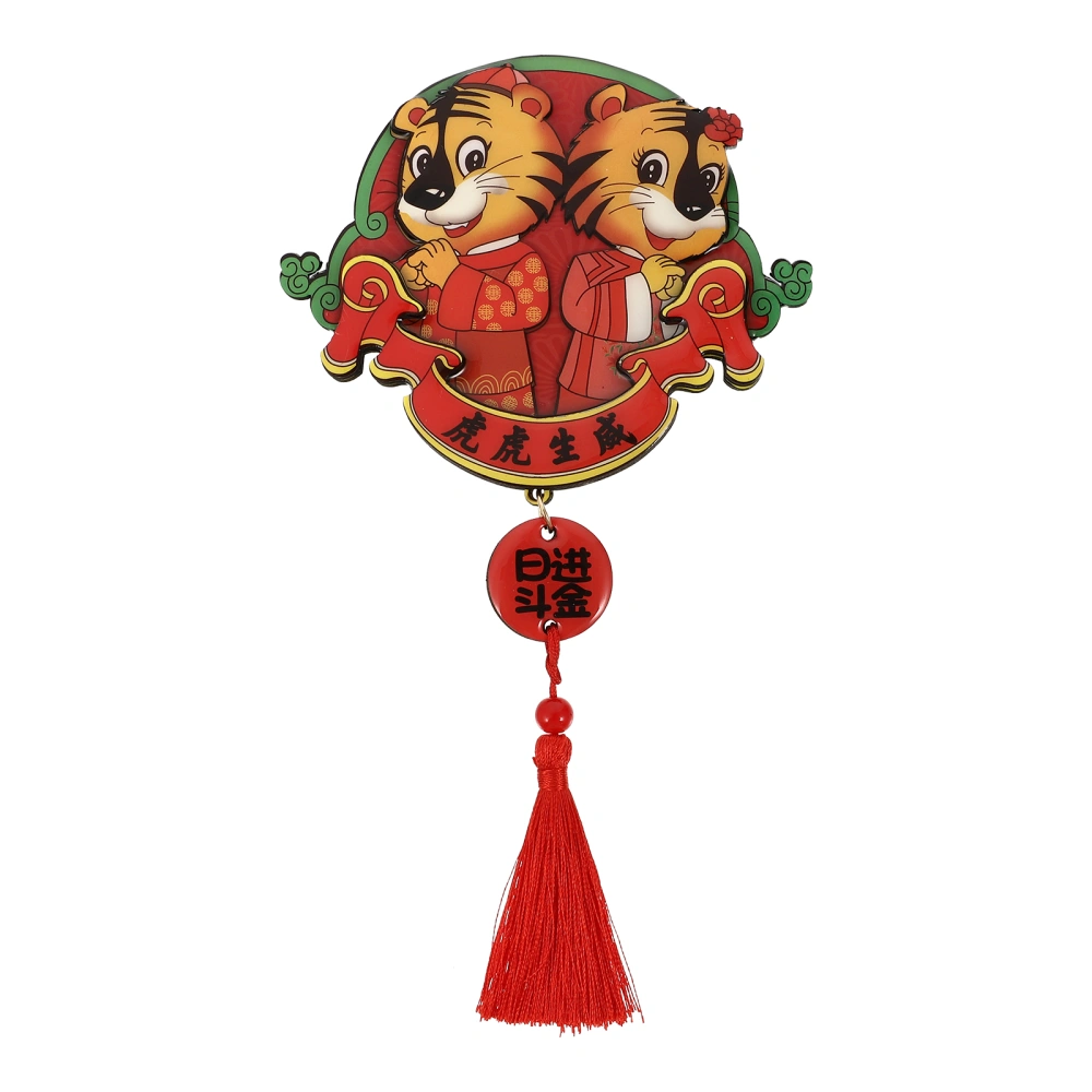 Festive Atmosphere Magnet Chinese New Year Fridge Magnet New Year Decoration