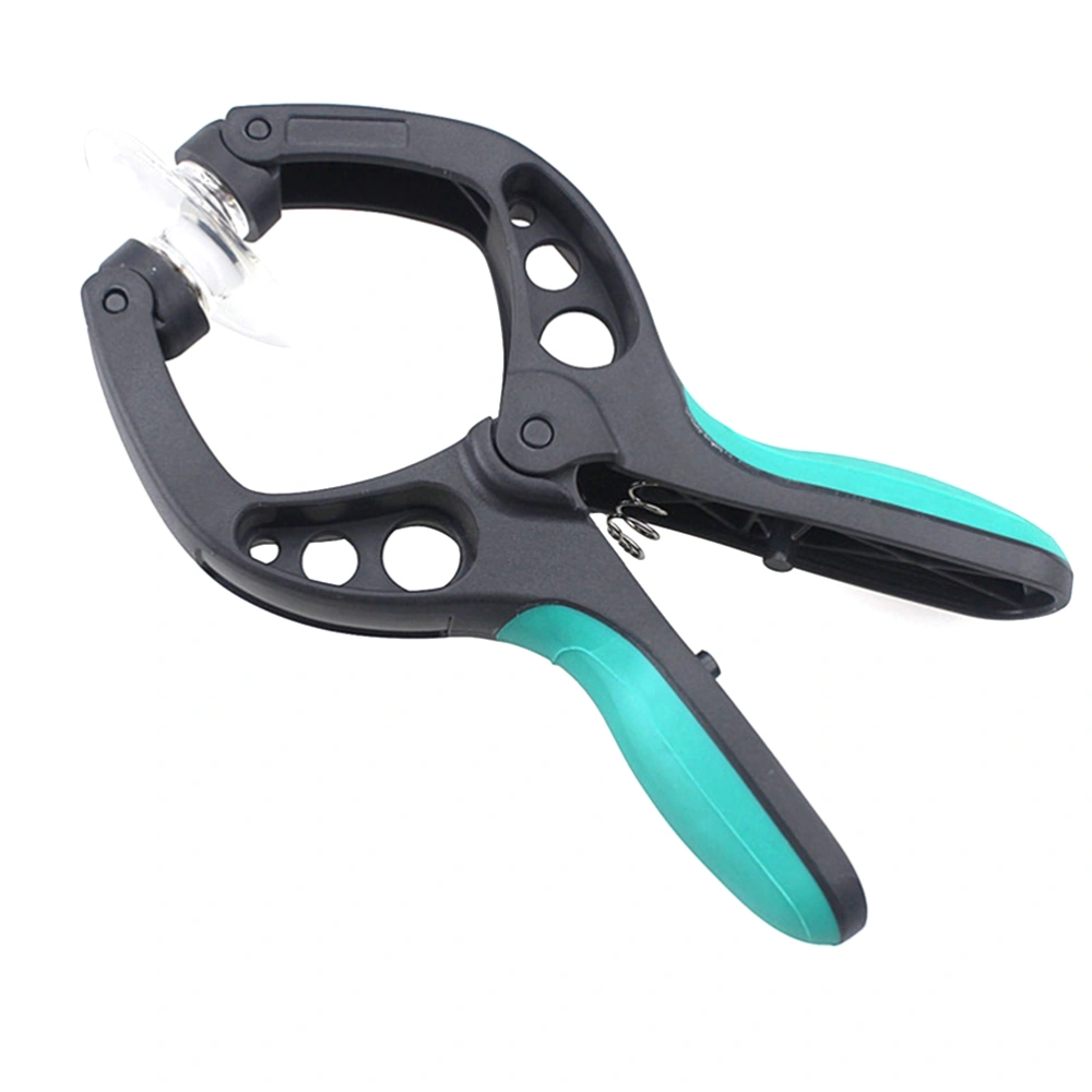 Heavy Duty LCD Screen Glass Opening Pliers Cell Phone Repair Tool Sucker Cup For iPhone Galaxy (Green)