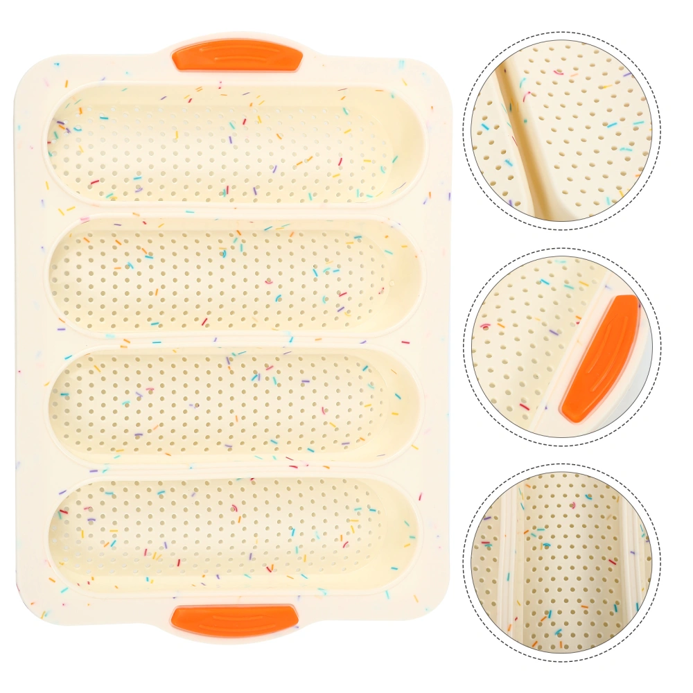 Silicone Baguettes Baking Mold Nonstick Baking Pan Baking Tool for Home