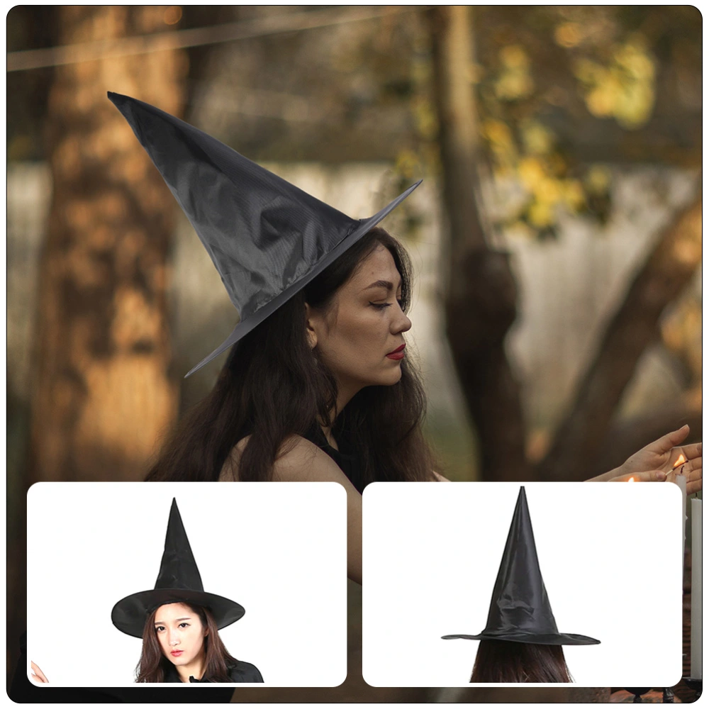 1 Set of Halloween Witch Hat Halloween Cosplay Witch Hat Decorative Witch Hat Ornament