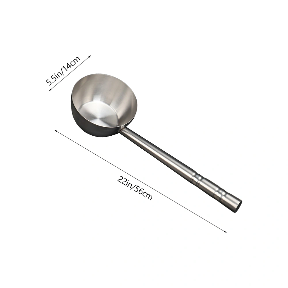 Stainless Steel Water Ladle Multipurpose Water Spoon Long Handle Water Scoop