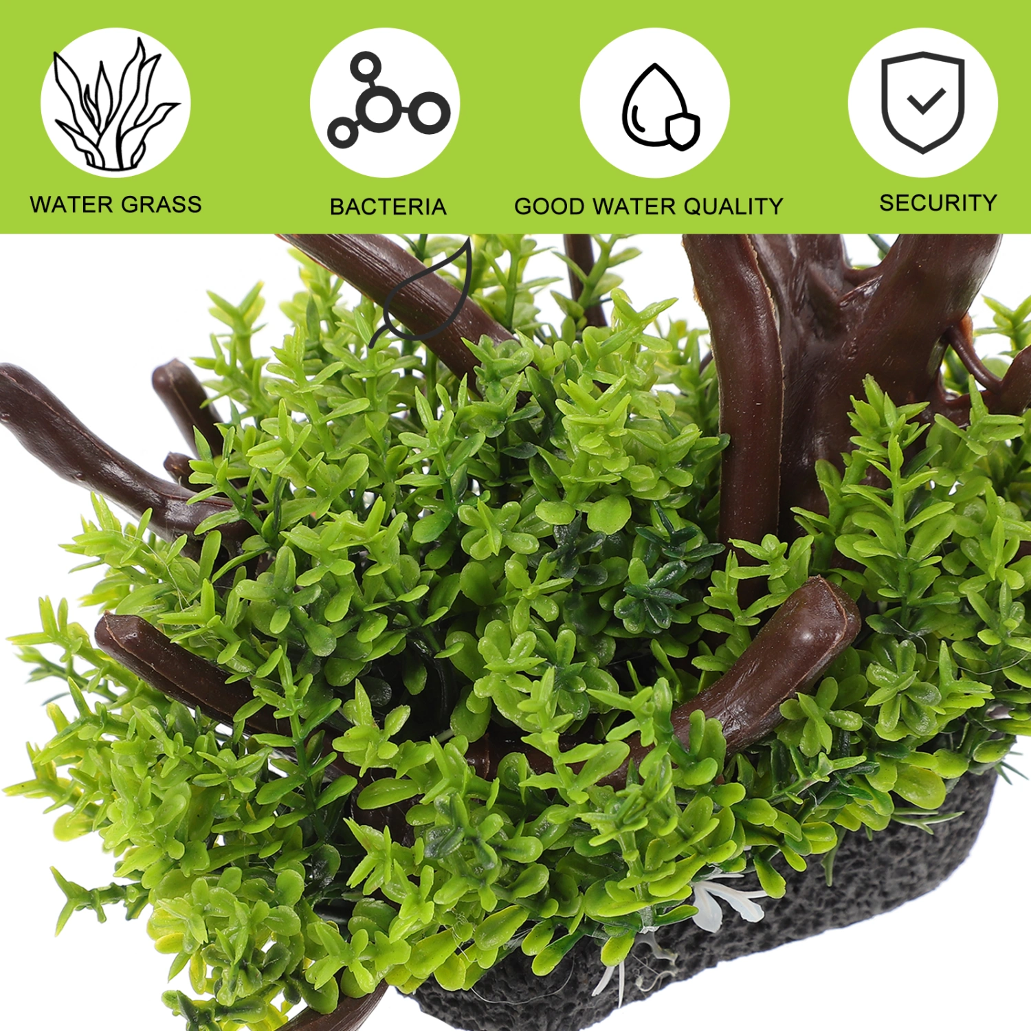 1pc Simulation Root Water Grass Fish Tank Decor Aquarium Landscape Decoration