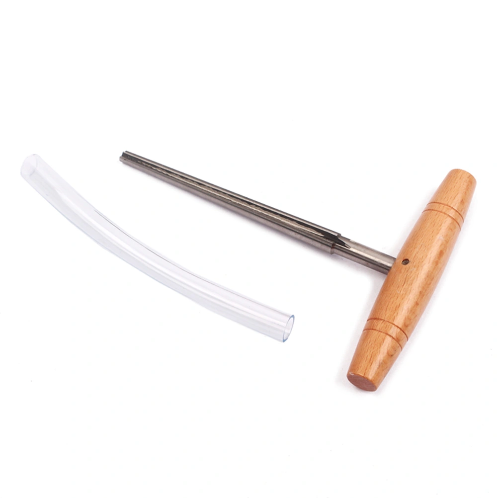 Heavy Duty T-handle Tapered Bridge Pin Hole Reamer Woodworker Cutting Tool