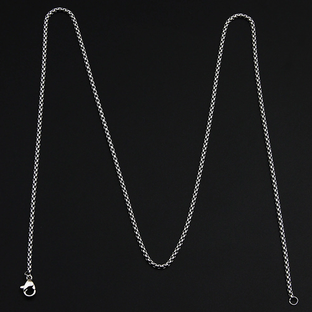 1Pc Simple Style Women Necklace Stainless Steel Necklace Without Pendant
