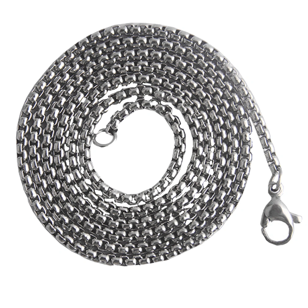 1Pc Simple Style Women Necklace Stainless Steel Necklace Without Pendant