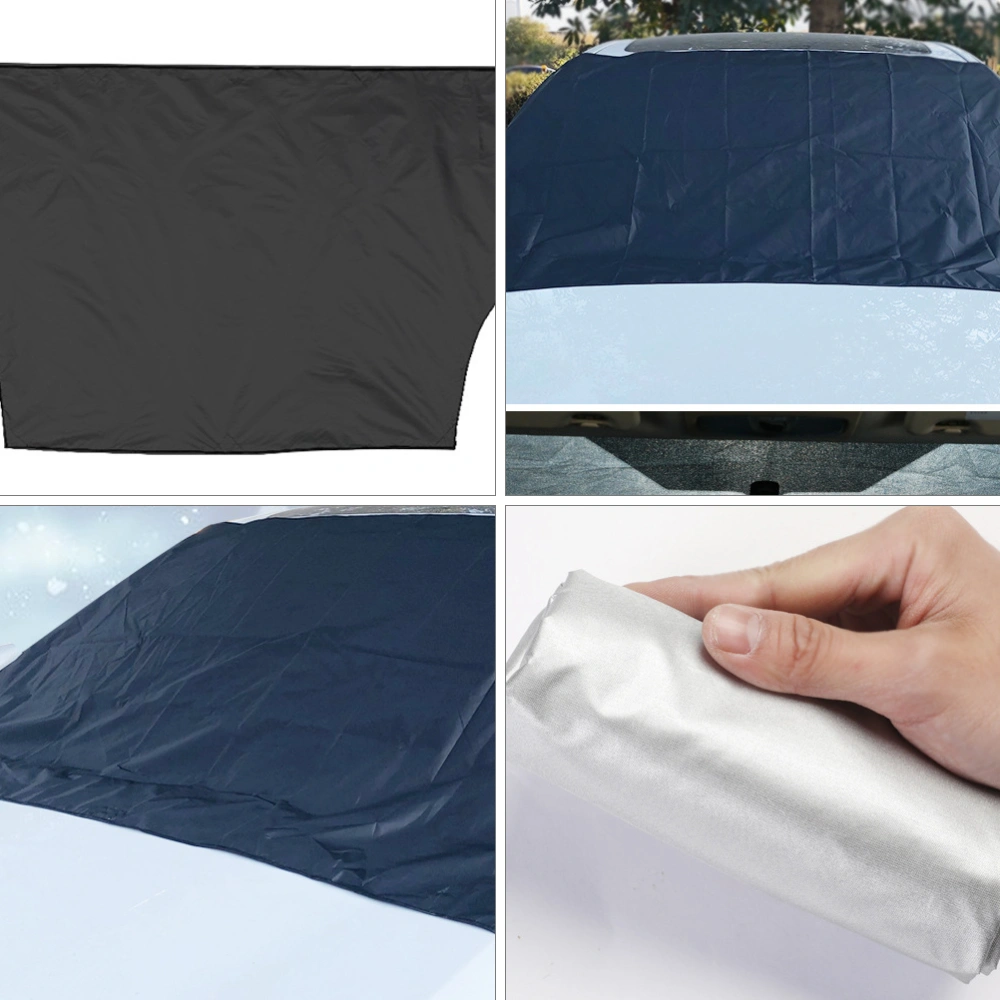 Winter Outdoor Auto Car Front Windshield Snow Cover Ice Cover with Magnet