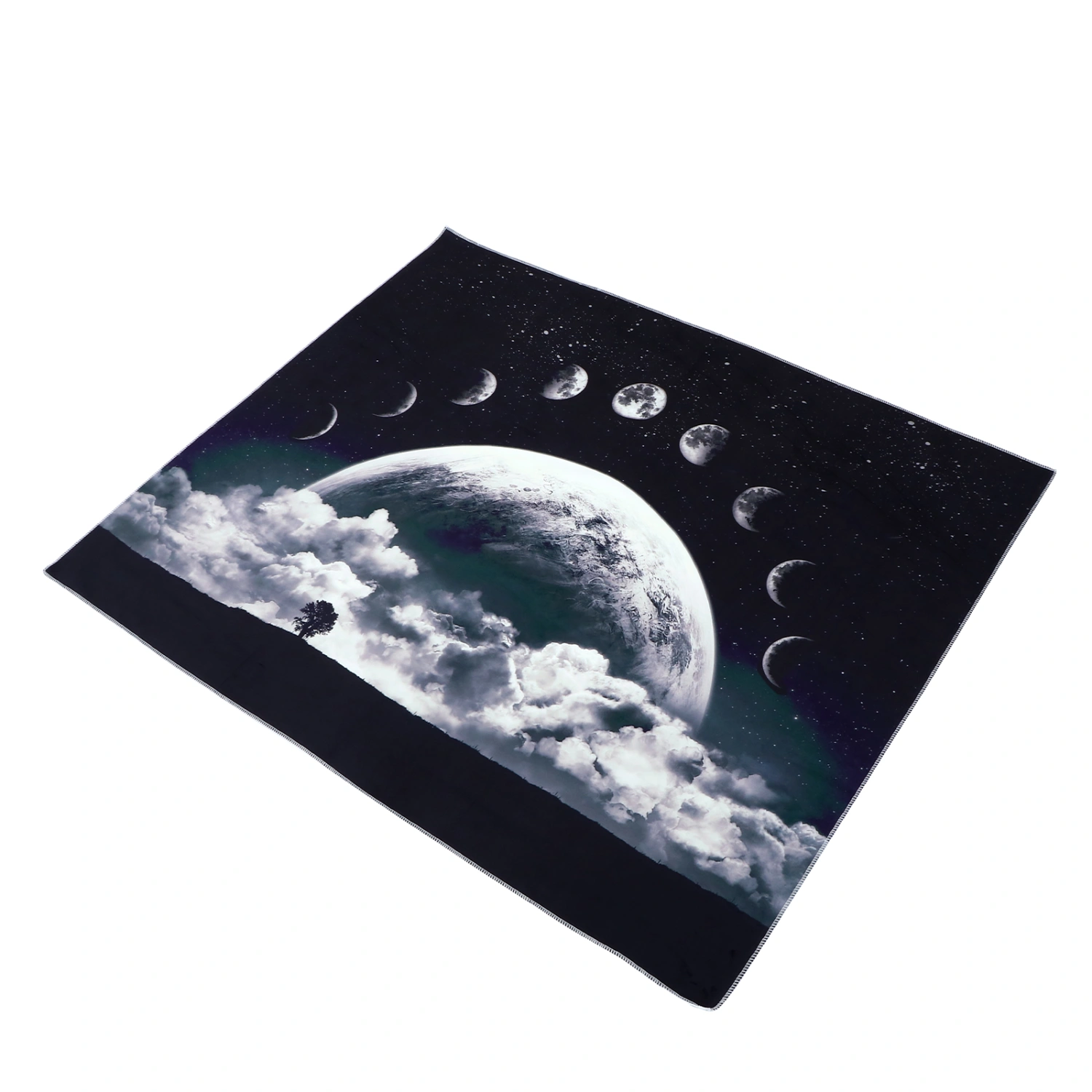 1 Set Wall Tapestry Black White Art Tapestry Hanging Carpet Party Decoration