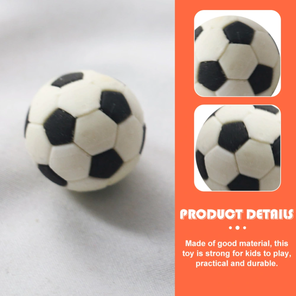 4pcs Mini House Soccer Ball Decorations Mini House Soccer Ball Ornaments Mini House Decors